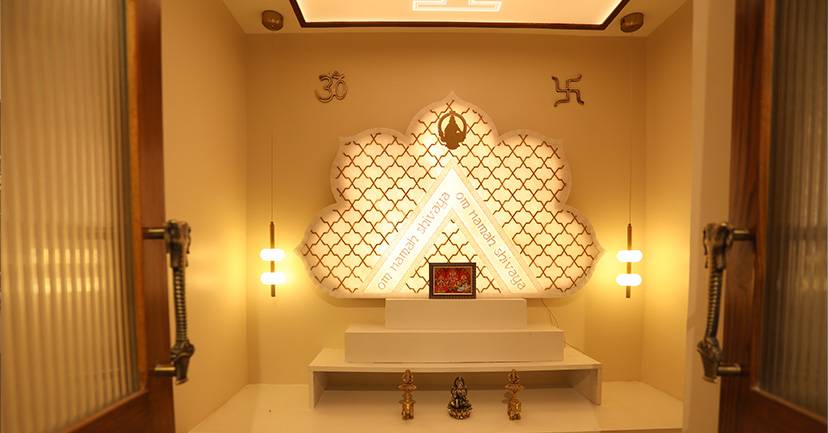 Pooja room interiors